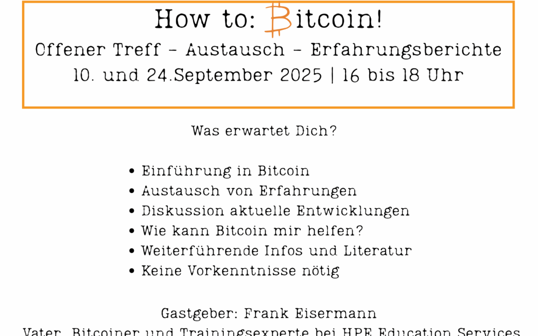 BitcoinBude Bergkamen